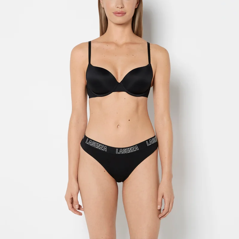 لا سينزا سروال داخلي ثونج بشعار توكسيدو